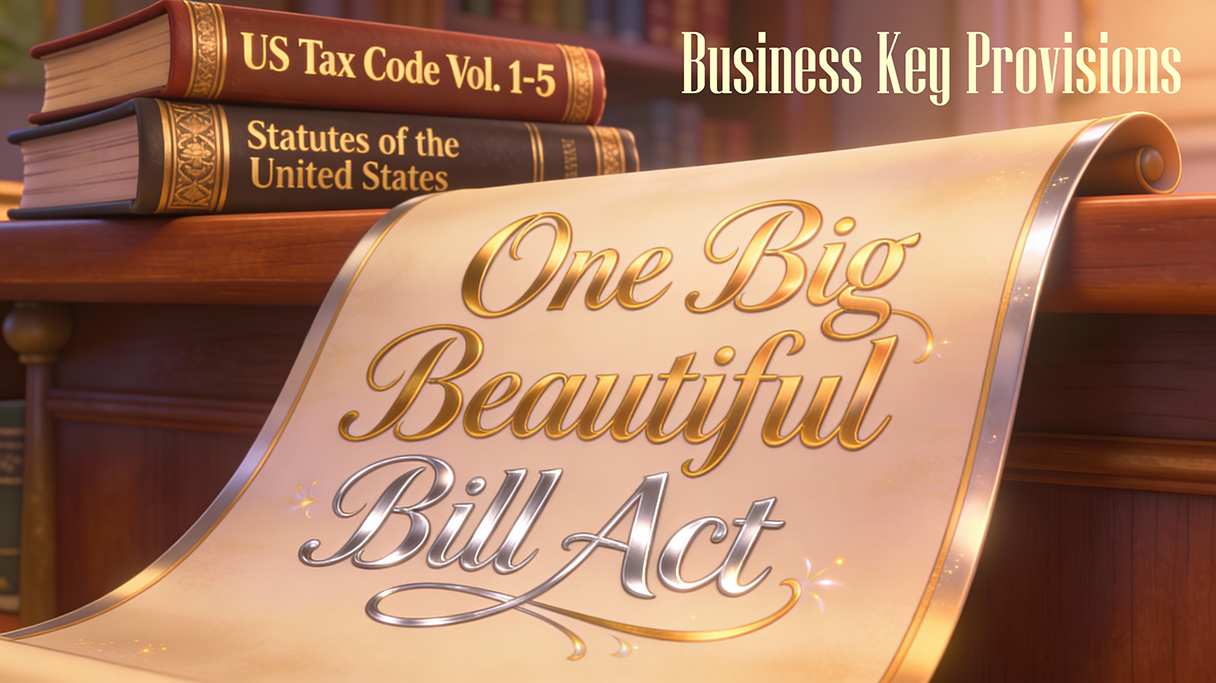OBBBA – Key Provisions for Business